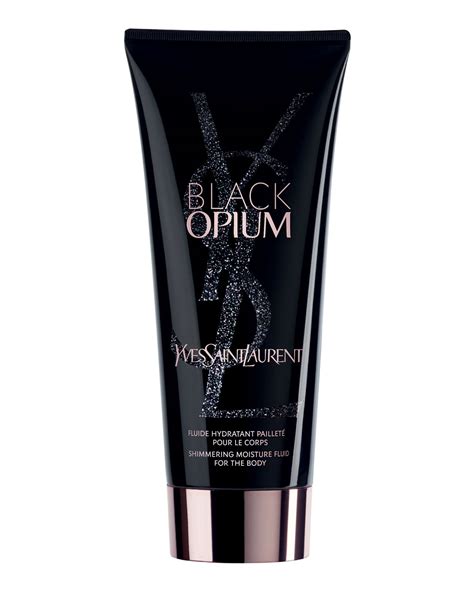 yves saint laurent black opium body lotion